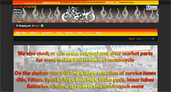 Desktop Screenshot of hedgehogmotorcycles.co.uk