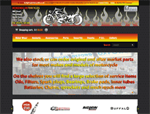 Tablet Screenshot of hedgehogmotorcycles.co.uk